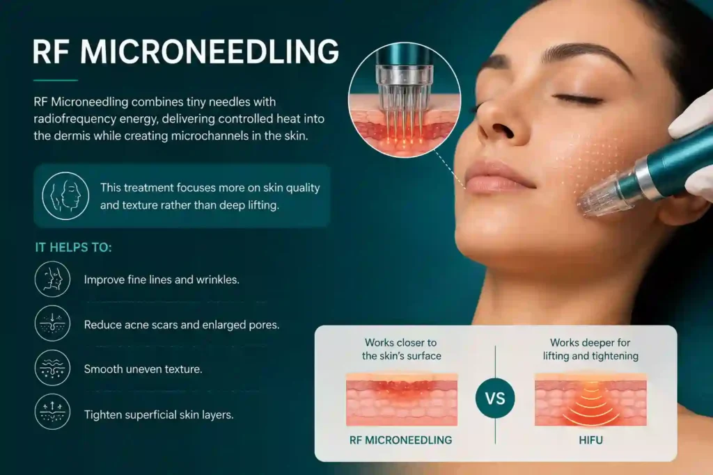 What Does RF Microneedling Do That HIFU Alone Cannot Milngavie