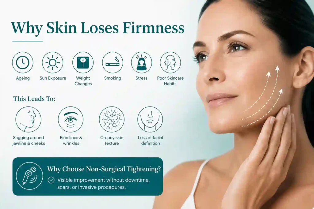 What Makes Skin Lose Firmness and Why Do People Seek Non-Surgical Tightening Milngavie?