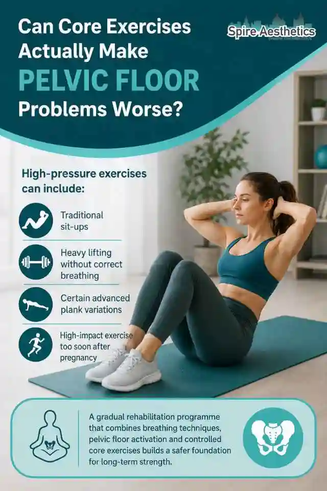 Can Strengthening Your Core Alone Actually Make Pelvic Floor Problems Worse Milngavie?